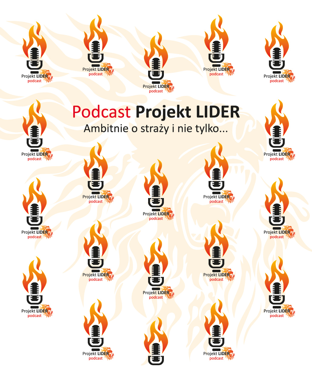 LIDER podcast scianka 2m